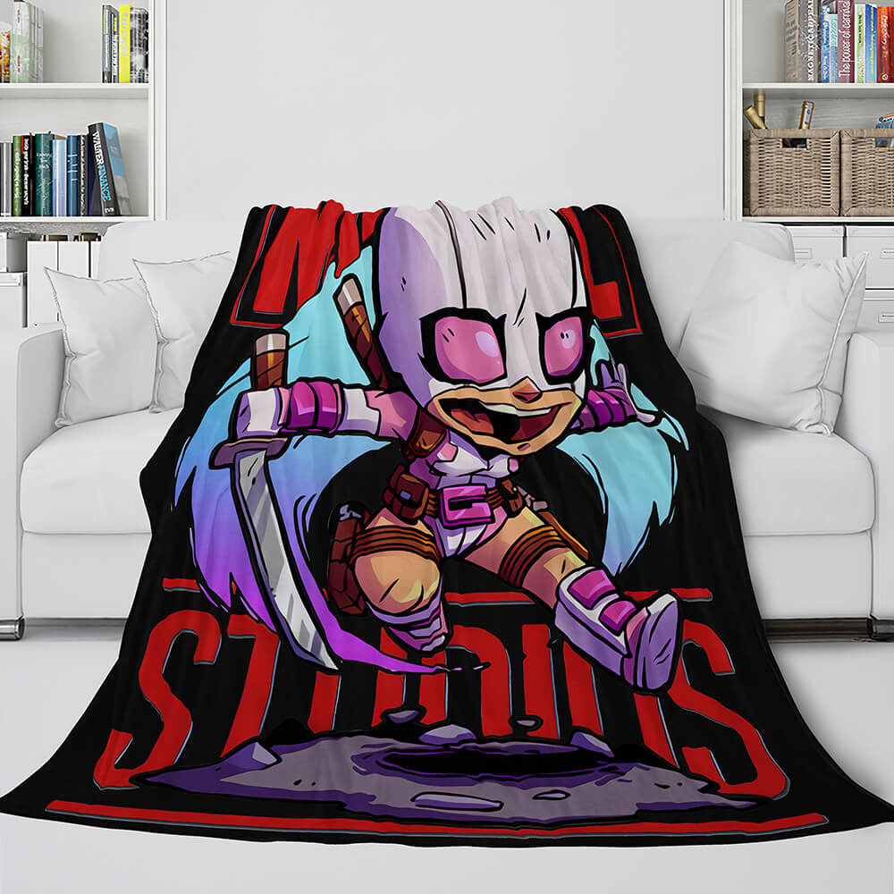 Marvel Hero Flannel Fleece Throw Cosplay Blanket Shawl Wrap Nap Quilt (Online Order Only)