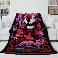 Marvel Hero Flannel Fleece Throw Cosplay Blanket Shawl Wrap Nap Quilt (Online Order Only)