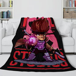 Marvel Hero Flannel Fleece Throw Cosplay Blanket Shawl Wrap Nap Quilt (Online Order Only)