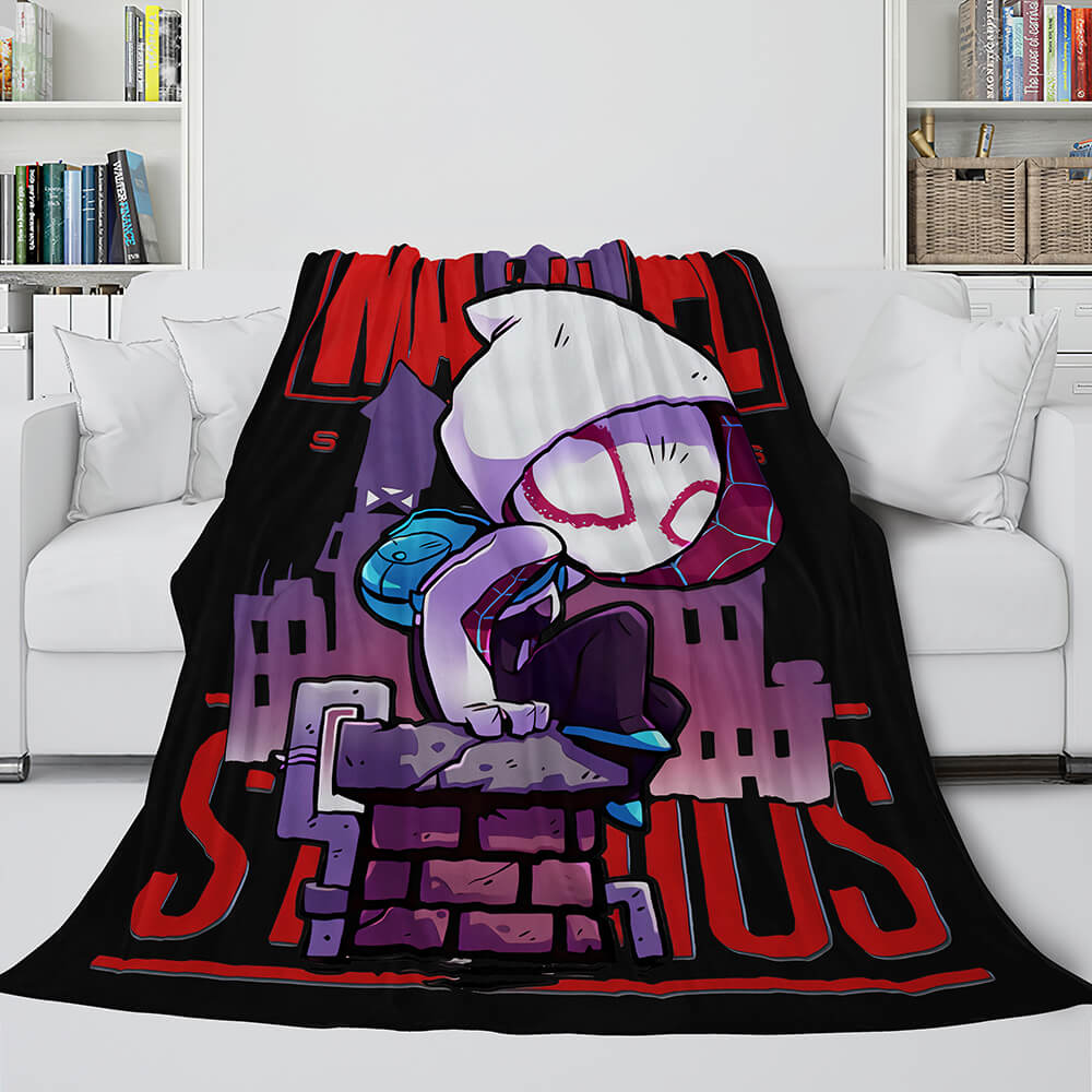 Marvel Hero Flannel Fleece Throw Cosplay Blanket Shawl Wrap Nap Quilt (Online Order Only)