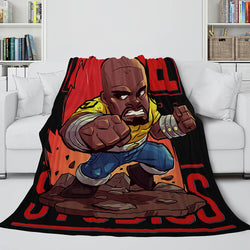 Marvel Hero Flannel Fleece Throw Cosplay Blanket Shawl Wrap Nap Quilt (Online Order Only)