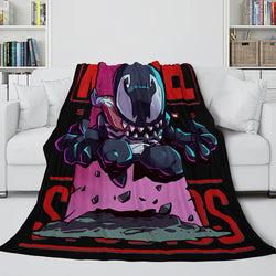 Marvel Hero Flannel Fleece Throw Cosplay Blanket Shawl Wrap Nap Quilt (Online Order Only)