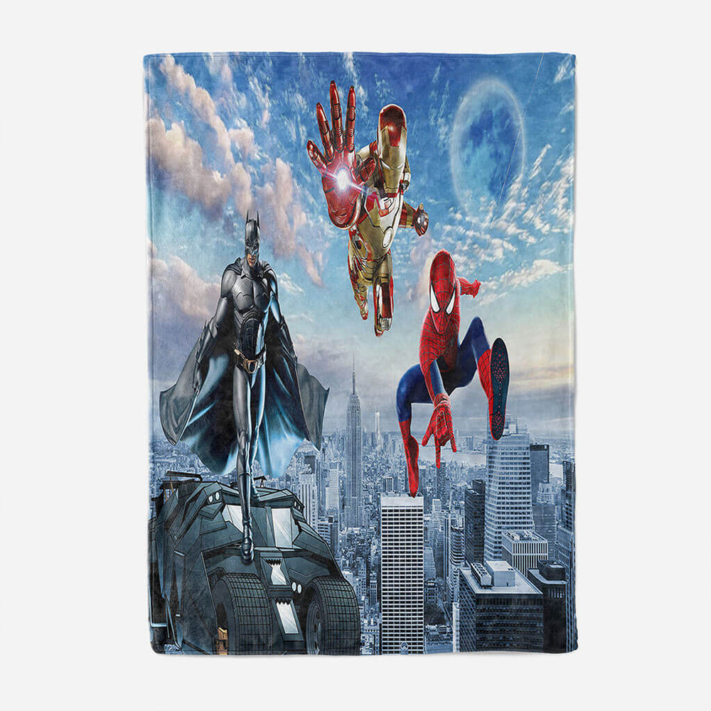 Marvel Spider Man Blanket Flannel Throw Room Decoration (Online Order Only)