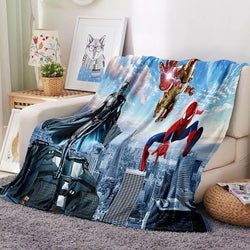Marvel Spider Man Blanket Flannel Throw Room Decoration (Online Order Only)