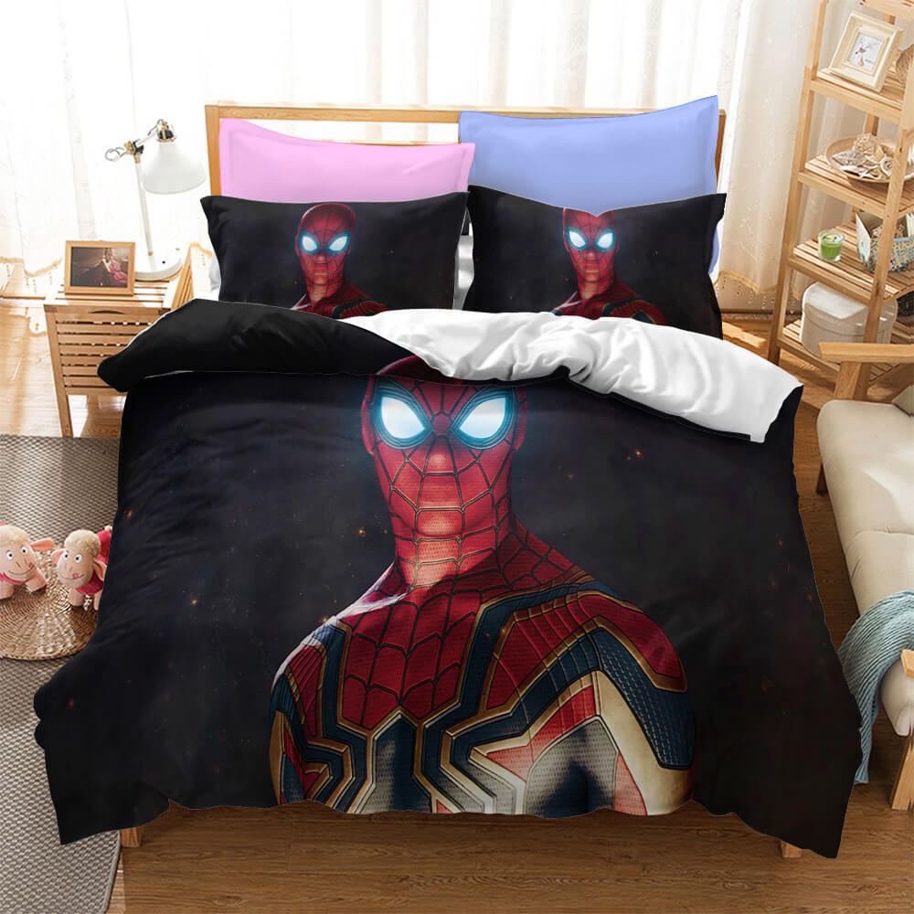 Marvel Spiderman Pattern Bedding Set Kids Quilt Covers (Online Order Only)