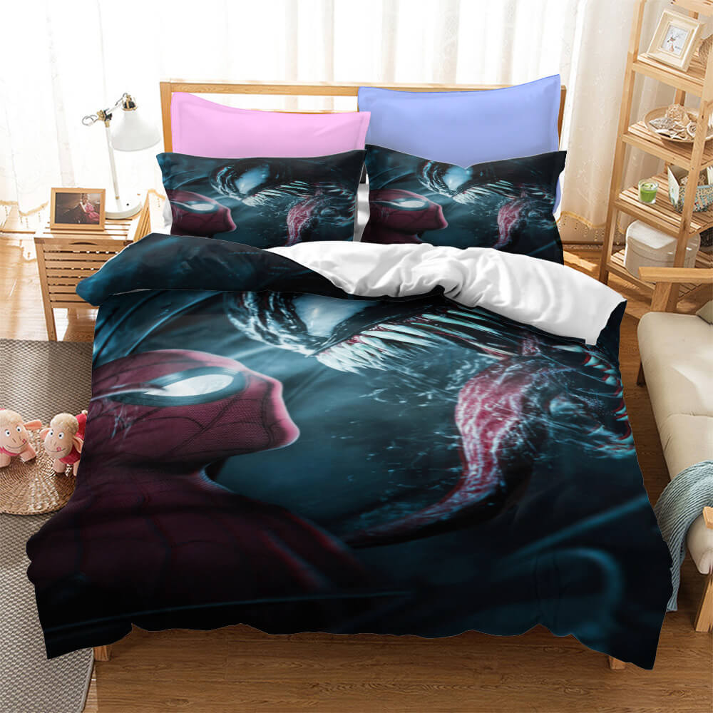 Marvel Spiderman Pattern Bedding Set Kids Quilt Covers (Online Order Only)