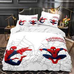 Marvel Spiderman Spider-Man Cosplay Bedding Set Quilt Covers Without Filler (Online Order Only)