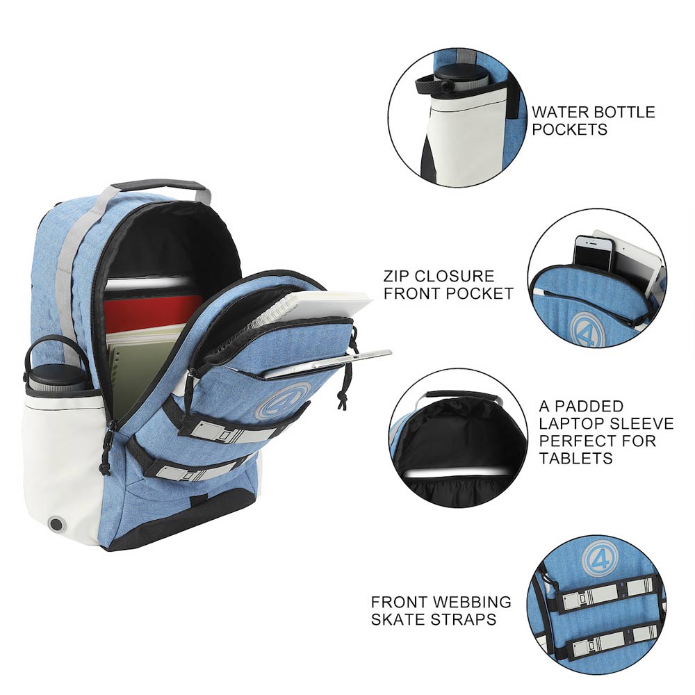 Marvel The Fantastic Four Suit Up Inspired Backpack (Online Order Only)