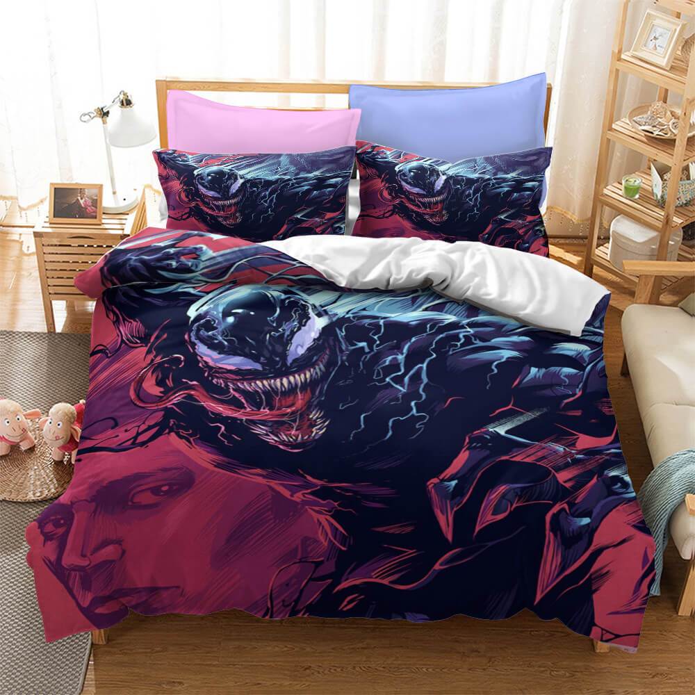 Venom Bedding Set Duvet Covers Bed Sets (Online Order Only)