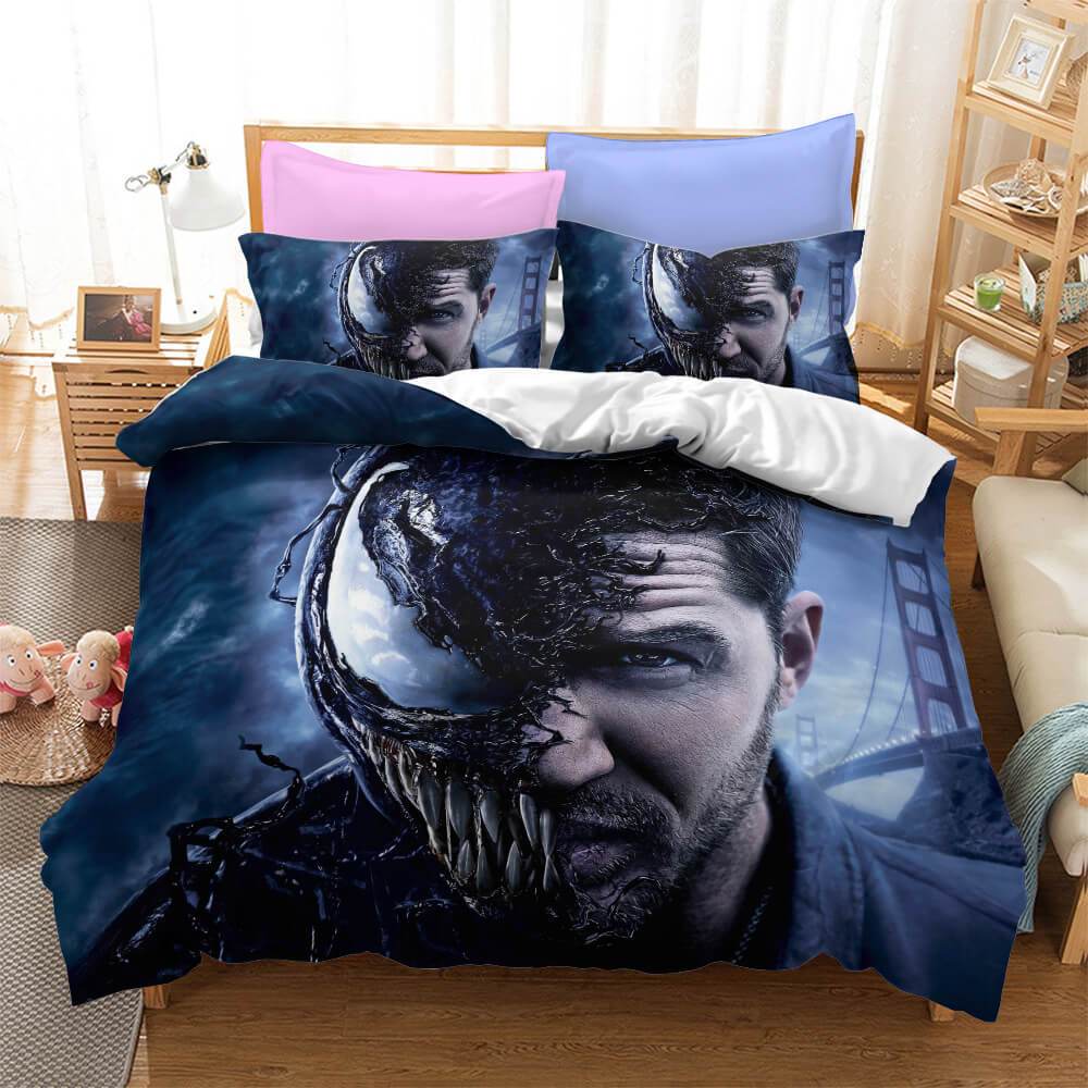 Venom Bedding Set Duvet Covers Bed Sets (Online Order Only)