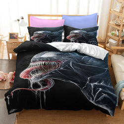 Marvel Venom Cosplay Bedding Set Quilt Cover Without Filler (Online Order Only)