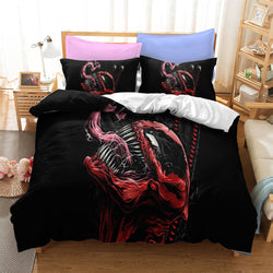 Marvel Venom Cosplay Bedding Set Quilt Cover Without Filler (Online Order Only)