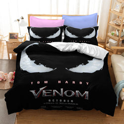 Marvel Venom Cosplay Bedding Set Quilt Cover Without Filler (Online Order Only)
