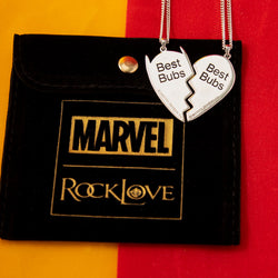 Marvel X RockLove MARVEL STUDIOS DEADPOOL AND WOLVERINE Best Bubs Necklace Set (ONLINE ORDER ONLY)
