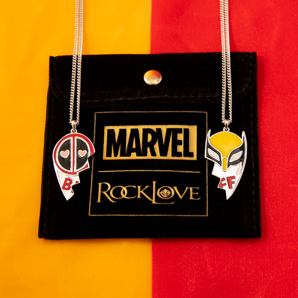 Marvel X RockLove MARVEL STUDIOS DEADPOOL AND WOLVERINE Best Bubs Necklace Set (ONLINE ORDER ONLY)