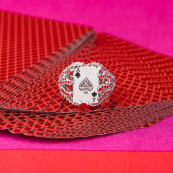 Marvel X RockLove X-MEN Gambit Kinetic Card Ring (ONLINE ORDER ONLY)
