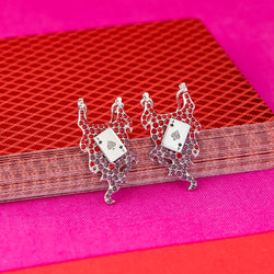 Marvel X RockLove X-MEN Gambit Spinning Card Earrings (ONLINE ORDER ONLY)