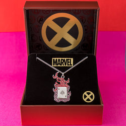 Marvel X RockLove X-MEN Gambit Spinning Card Necklace (ONLINE ORDER ONLY)