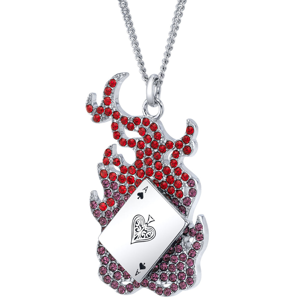 Marvel X RockLove X-MEN Gambit Spinning Card Necklace (ONLINE ORDER ONLY)