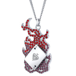 Marvel X RockLove X-MEN Gambit Spinning Card Necklace (ONLINE ORDER ONLY)