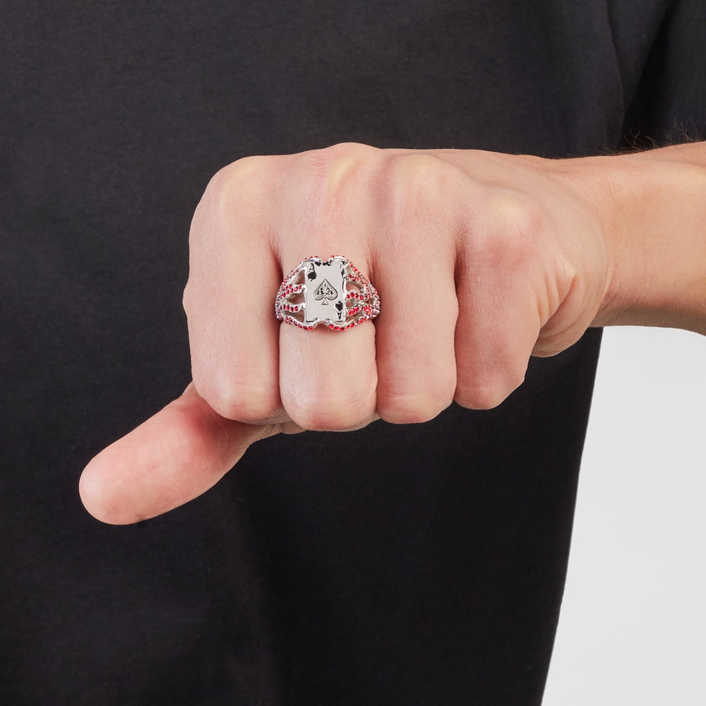 Marvel X RockLove X-MEN Gambit Kinetic Card Ring (ONLINE ORDER ONLY)