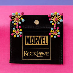 Marvel X RockLove X-MEN Jubilee Fireworks Earrings (ONLINE ORDER ONLY)
