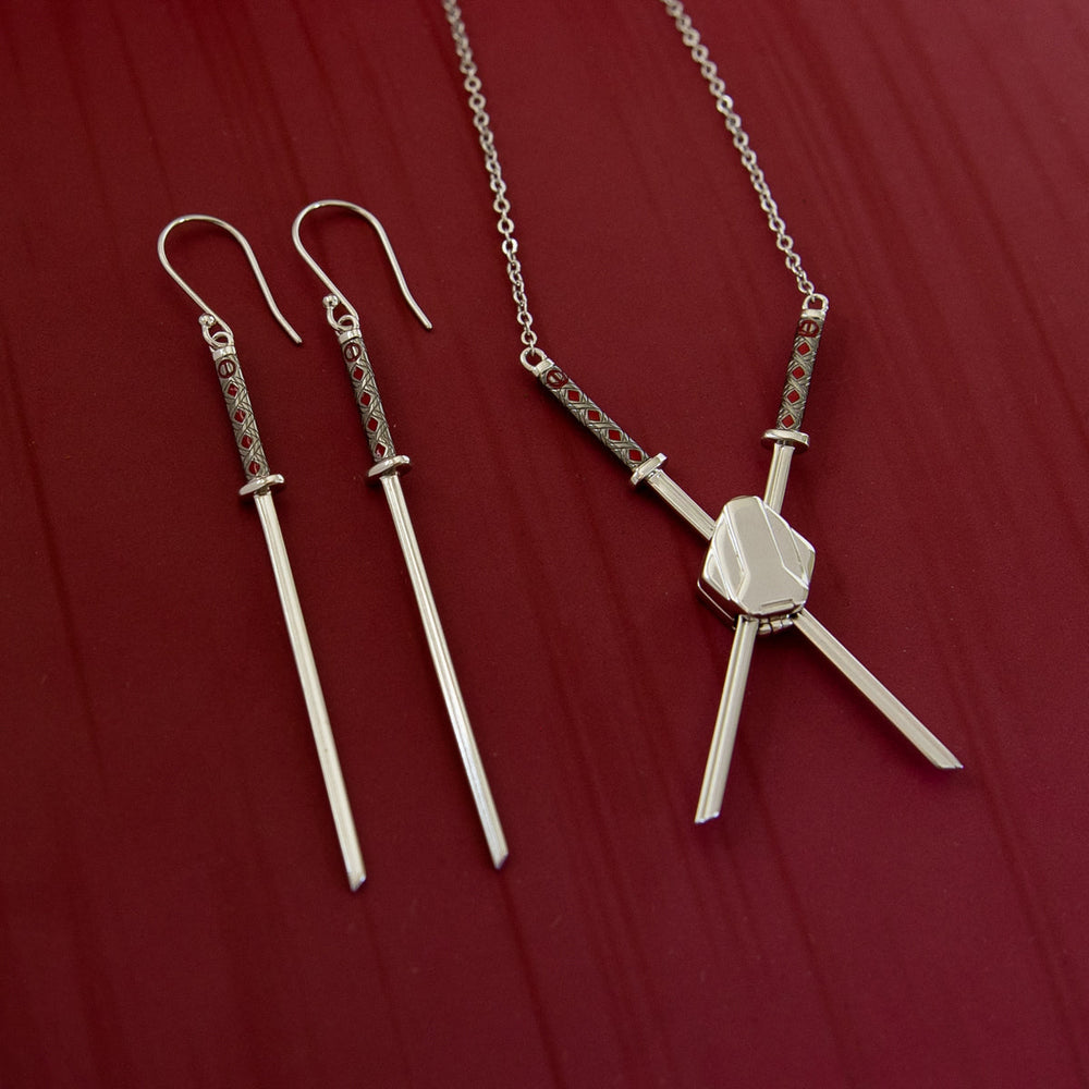 Marvel X RockLove DEADPOOL Katana Earrings (ONLINE ORDER ONLY)