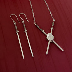 Marvel X RockLove DEADPOOL Katana Earrings (ONLINE ORDER ONLY)