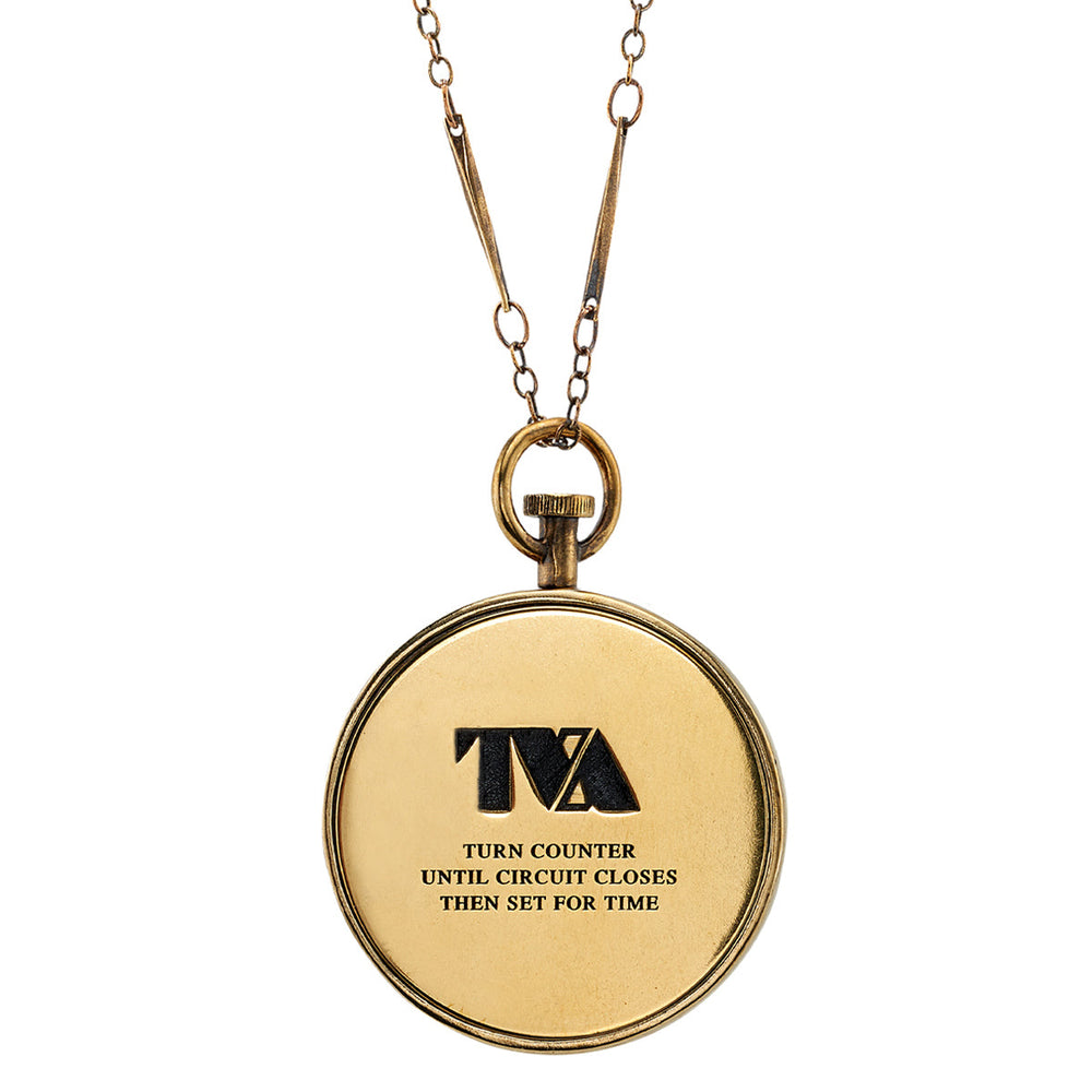 Marvel X RockLove MARVEL STUDIOS LOKI TVA Stopwatch Necklace (ONLINE ORDER ONLY)