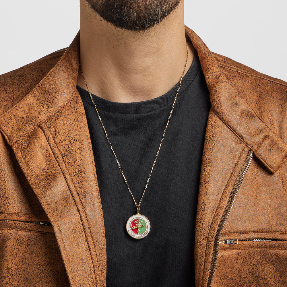 Marvel X RockLove MARVEL STUDIOS LOKI TVA Stopwatch Necklace (ONLINE ORDER ONLY)