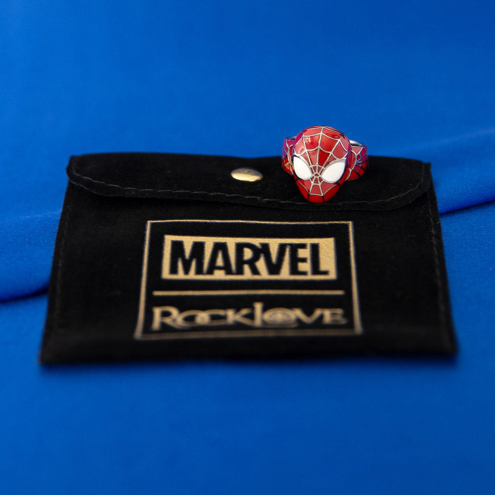 Marvel X RockLove SPIDER-MAN Peter Parker Mask Ring (ONLINE ORDER ONLY)