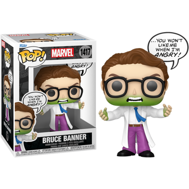 Marvel Bruce Banner Speech Bubble Funko Pop! #1417 (Online Order Only)