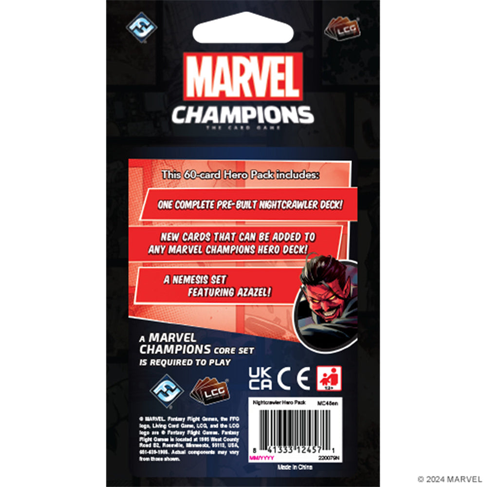Marvel Champions LCG: Nightcrawler Hero Pack (ONLINE ORDER ONLY)
