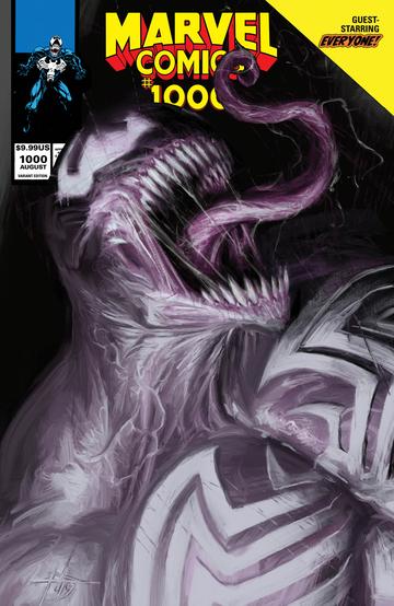 MARVEL Comics #1000 Gabriele Dell'Otto Venom Trade + Virgin Set Of 2 Variant (08/28/2019) MARVEL (ONLINE ORDER ONLY)
