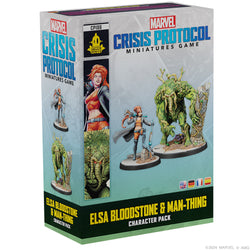 Marvel Crisis Protocol: Elsa Bloodstone & Man-Thing Character Pack (ONLINE ORDER ONLY)
