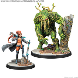 Marvel Crisis Protocol: Elsa Bloodstone & Man-Thing Character Pack (ONLINE ORDER ONLY)