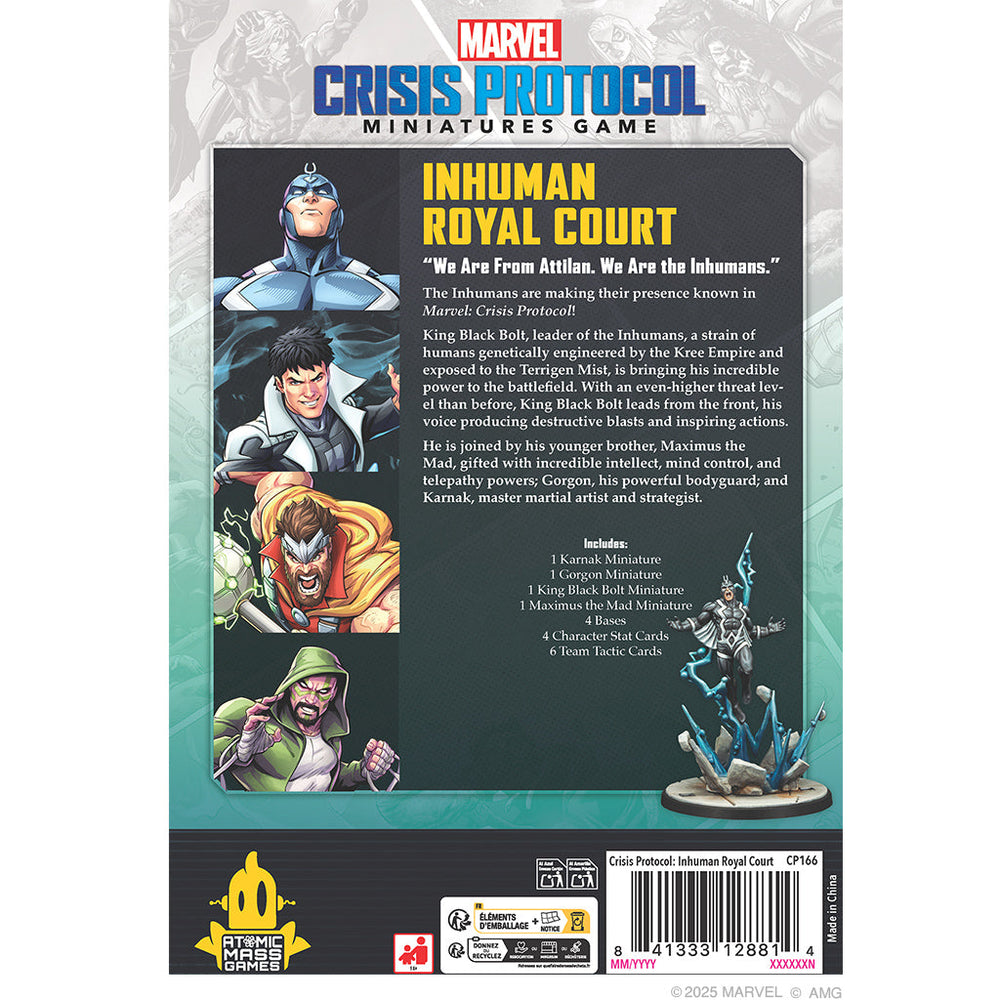 Marvel Crisis Protocol: Inhuman Royal Court Character Pack (ONLINE ORDER ONLY)