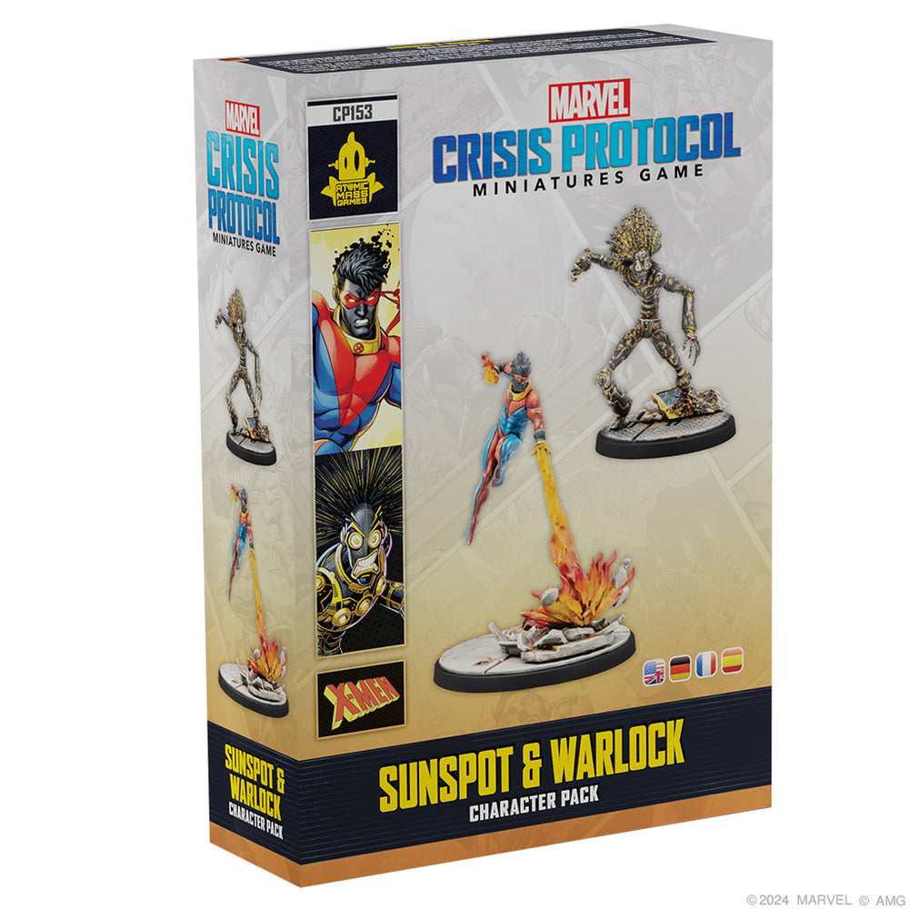 Marvel Crisis Protocol: Sunspot & Warlock Character Pack (ONLINE ORDER ONLY)