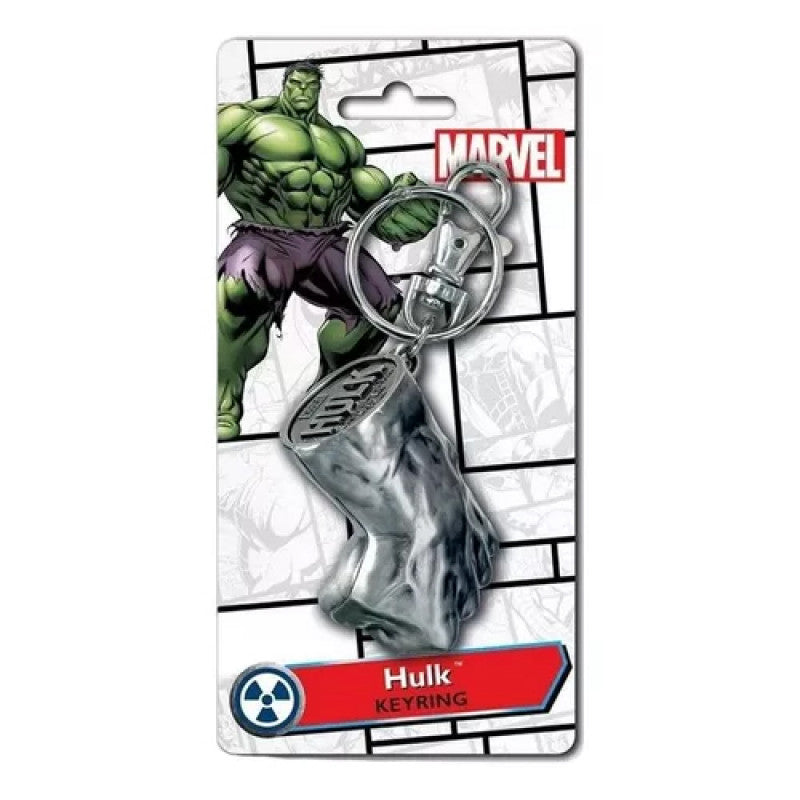 Marvel Hulk Fist 3D Pewter Keychain (Online Order Only)