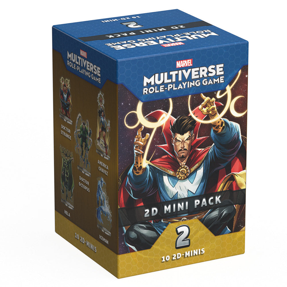 Marvel Multiverse RPG: 2D Mini Pack 2 (ONLINE ORDER ONLY)