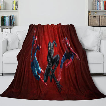 Marvels Spider-Man 2 Blanket Flannel Throw Room Decoration (Online Order Only)