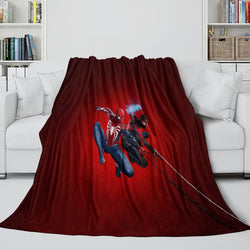 Marvels Spider-Man 2 Blanket Flannel Throw Room Decoration (Online Order Only)