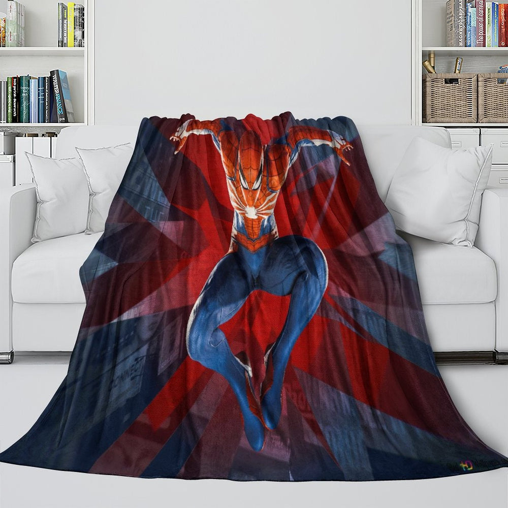 Marvels Spider-Man 2 Blanket Flannel Throw Room Decoration (Online Order Only)