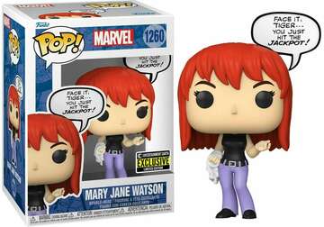 Pop! Marvel: Spider-Man - Mary Jane Watson (With Speech Bubble) Entertainment Earth Exclusive (ONLINE ORDER ONLY)