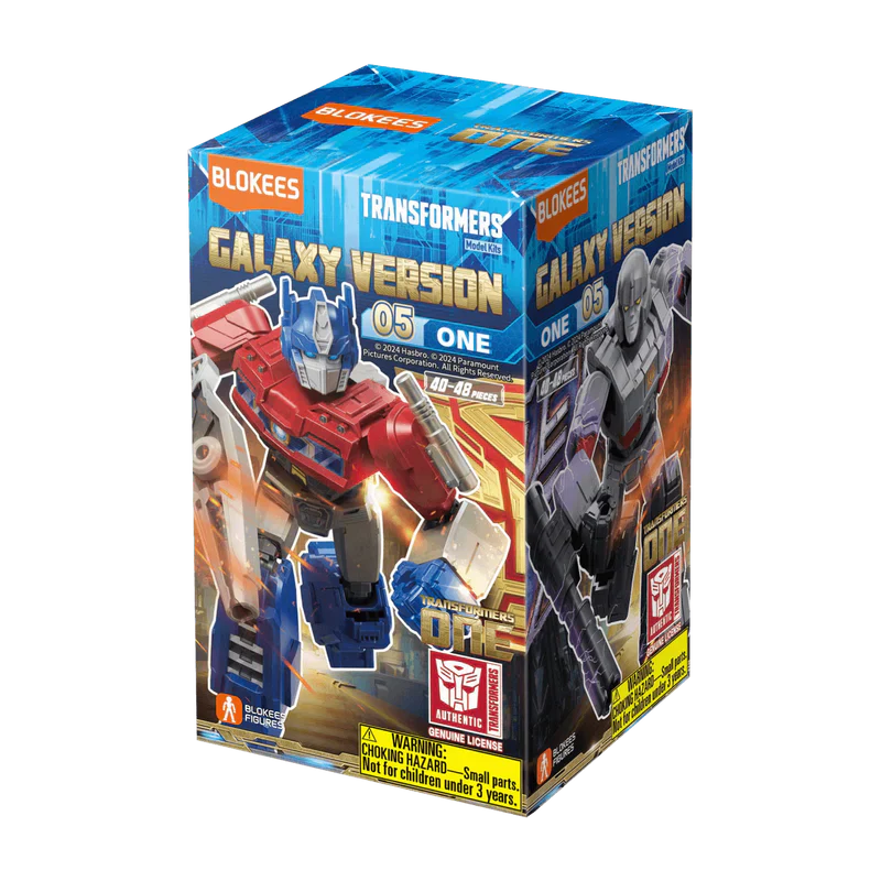 Transformers: One Galaxy Version 5 Blokees Mini Model Kit - CLEARANCE (ONLINE ORDER ONLY)