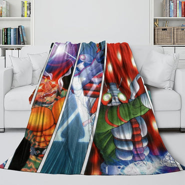 Masked Rider Blanket Flannel Throw Room Decoration (Online Order Only)