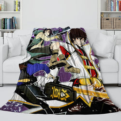 Masked Rider Blanket Flannel Throw Room Decoration (Online Order Only)