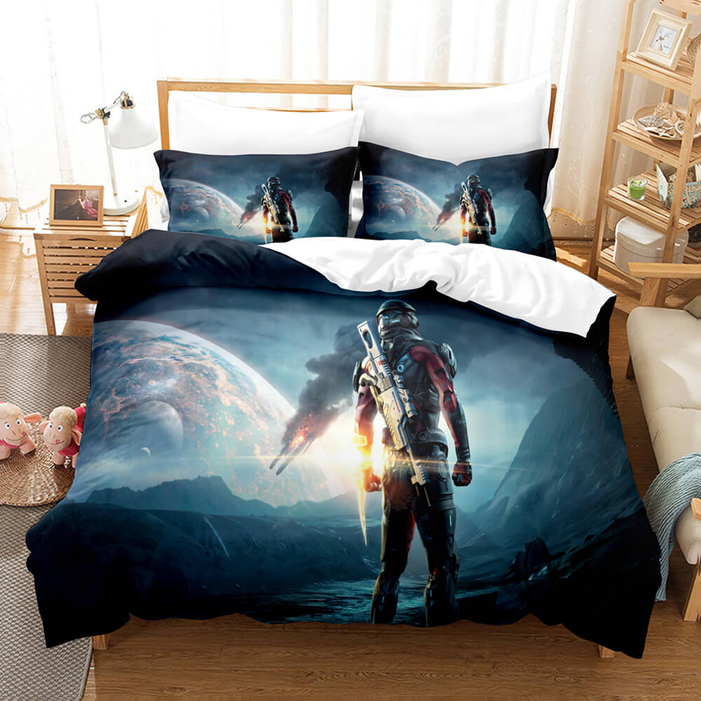 Mass Effect Andromeda Cosplay Bedding Sets (Online Order Only)