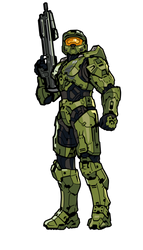 FiGPiN: Halo Infinite - Master Chief [Standing w/Rifle] #80 (ONLINE ORDER ONLY)