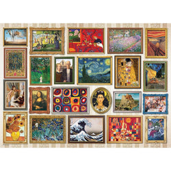 Masterpieces Collage 1000 Piece Jigsaw Puzzle Eurographics (ONLINE ORDER ONLY)